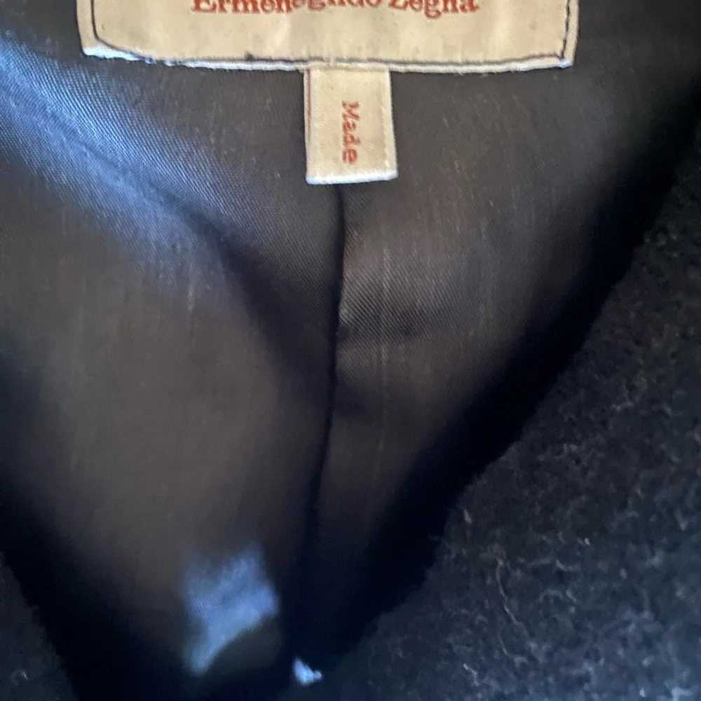 Ermenegildo Zegna Wool Cashmere Coat Large - Picture 6 of 10